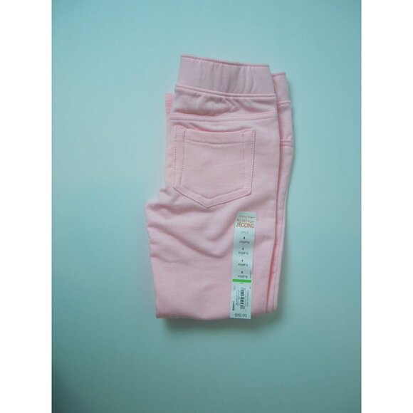 Girls 4-12 Jumping Beans Solid Strawberry Shortcake Pink Jeggings Size 4 - Picture 3 of 6